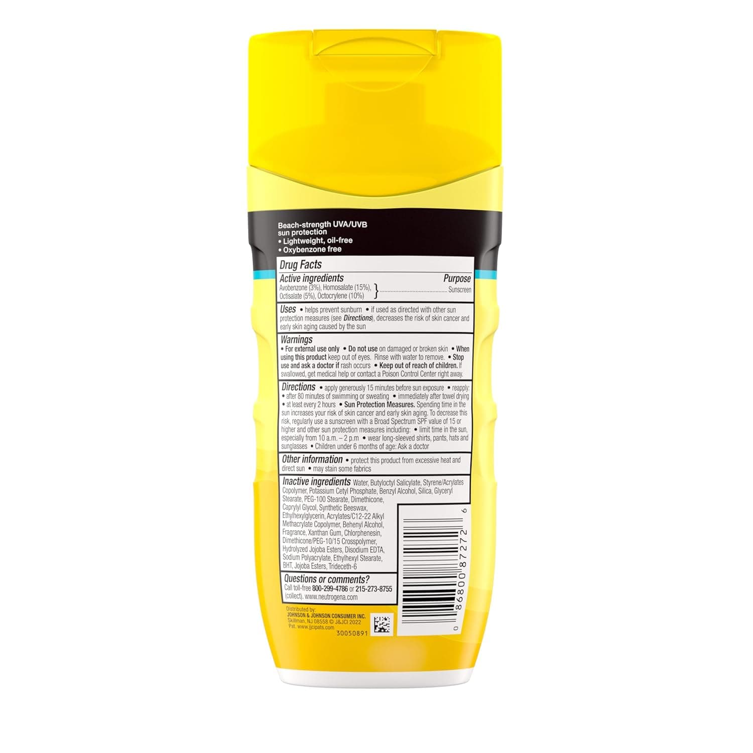 Neutrogena Sunscreen Lotion Beach Defense SPF 70 – image 8