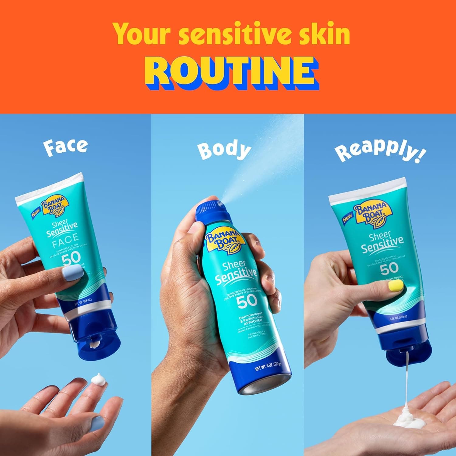Banana Boat Sheer Sensitive Body Lotion – image 8