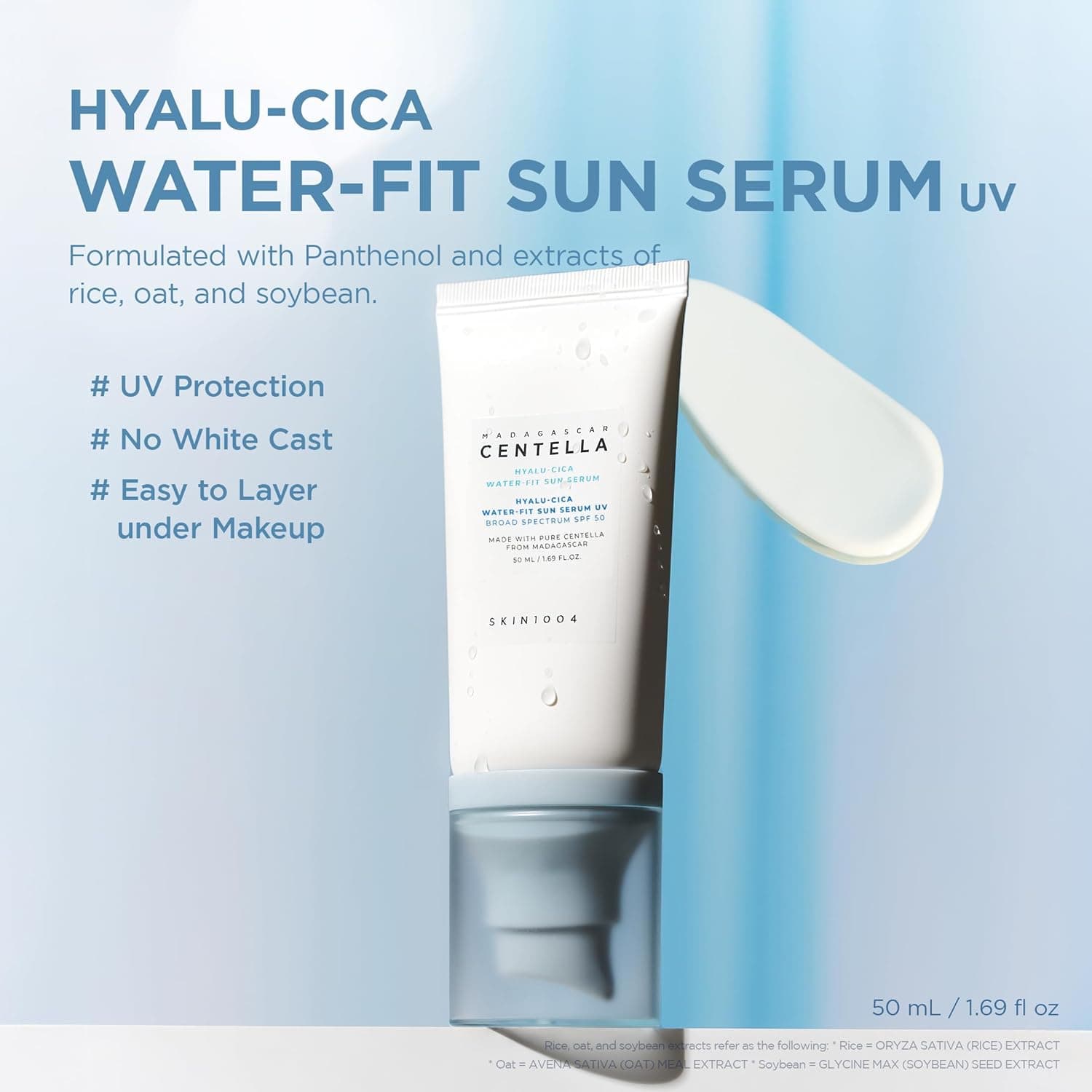SKIN1004 Centella Hyalu-Cica Water-Fit Sun Serum UV – image 2