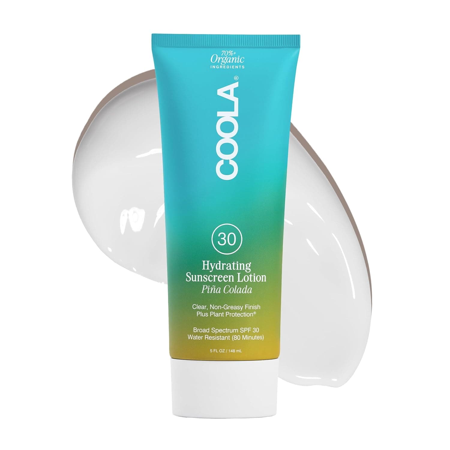 COOLA Organic Sunscreen SPF 30 Sunblock Body Lotion