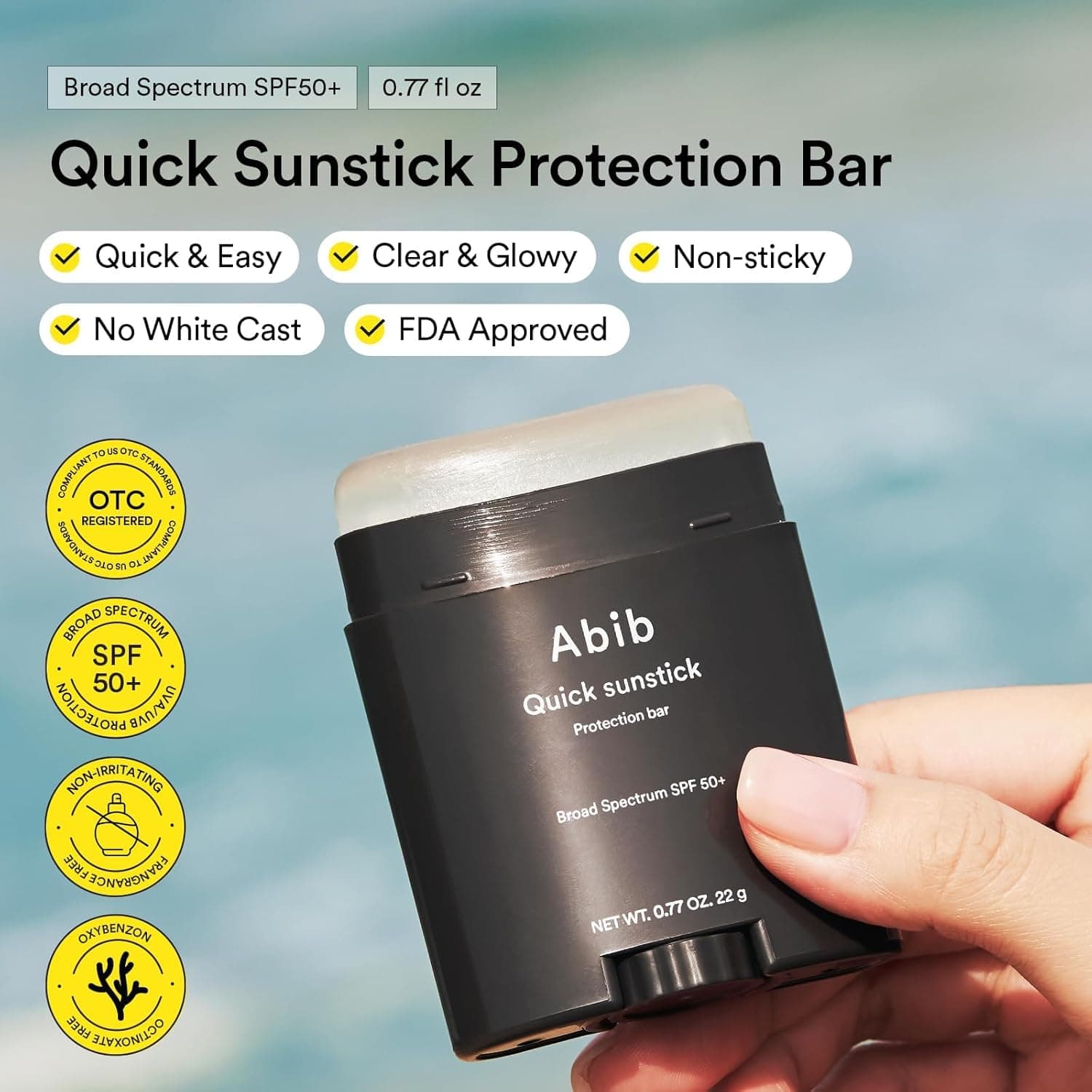 Abib Quick Sunstick Protection Bar SPF50+ Broad Spectrum – image 3