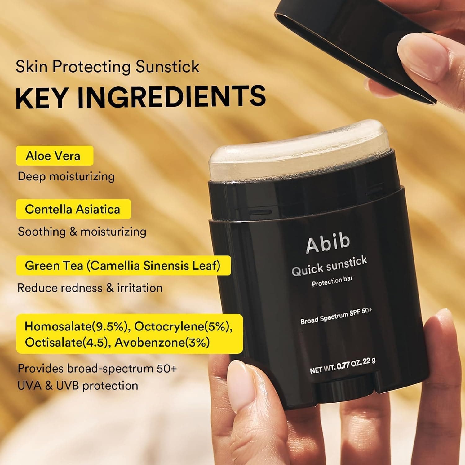 Abib Quick Sunstick Protection Bar SPF50+ Broad Spectrum – image 2