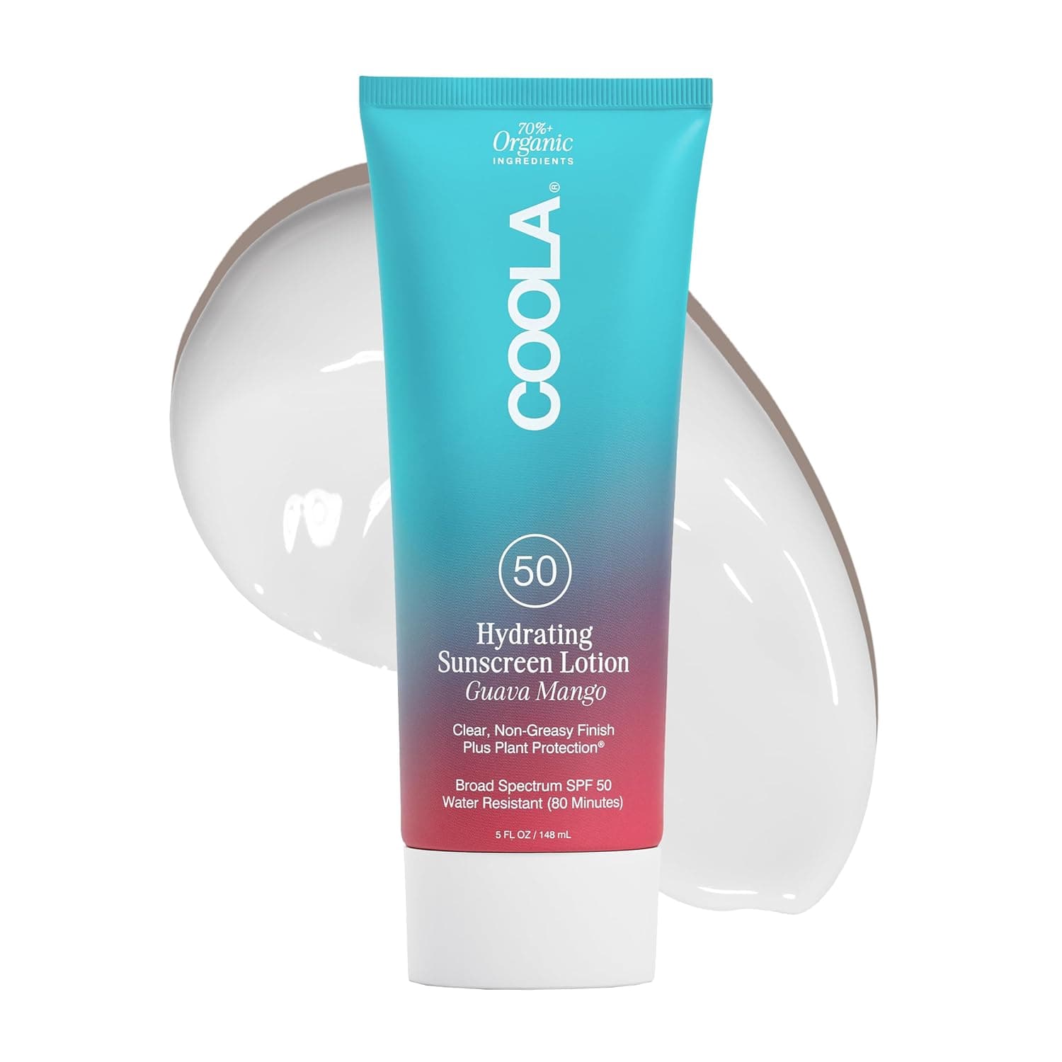 COOLA Organic Sunscreen SPF 50 Sunblock Body Lotion