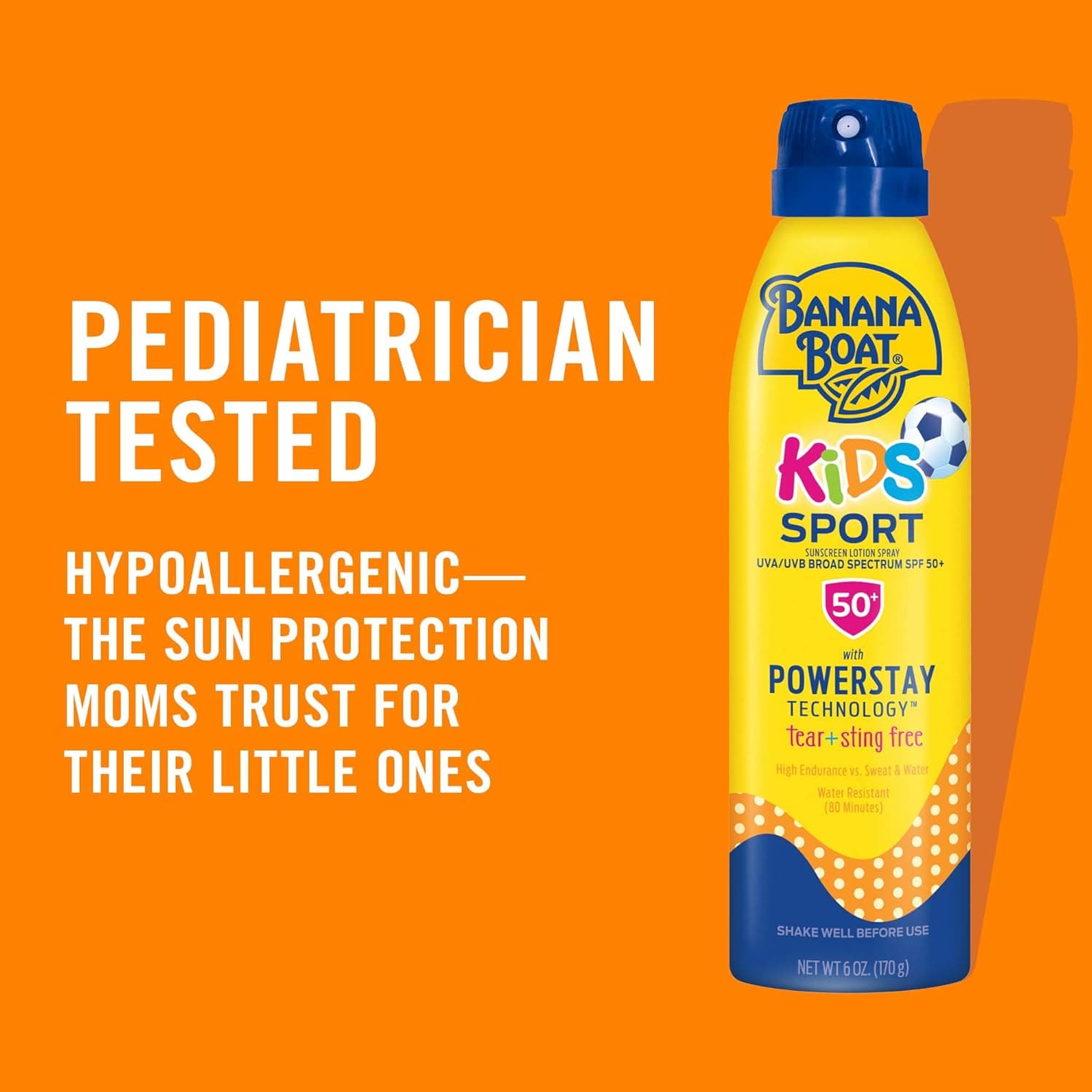 Banana Boat Sport Kids Sunscreen Spray SPF 50, Twin Pack – image 3