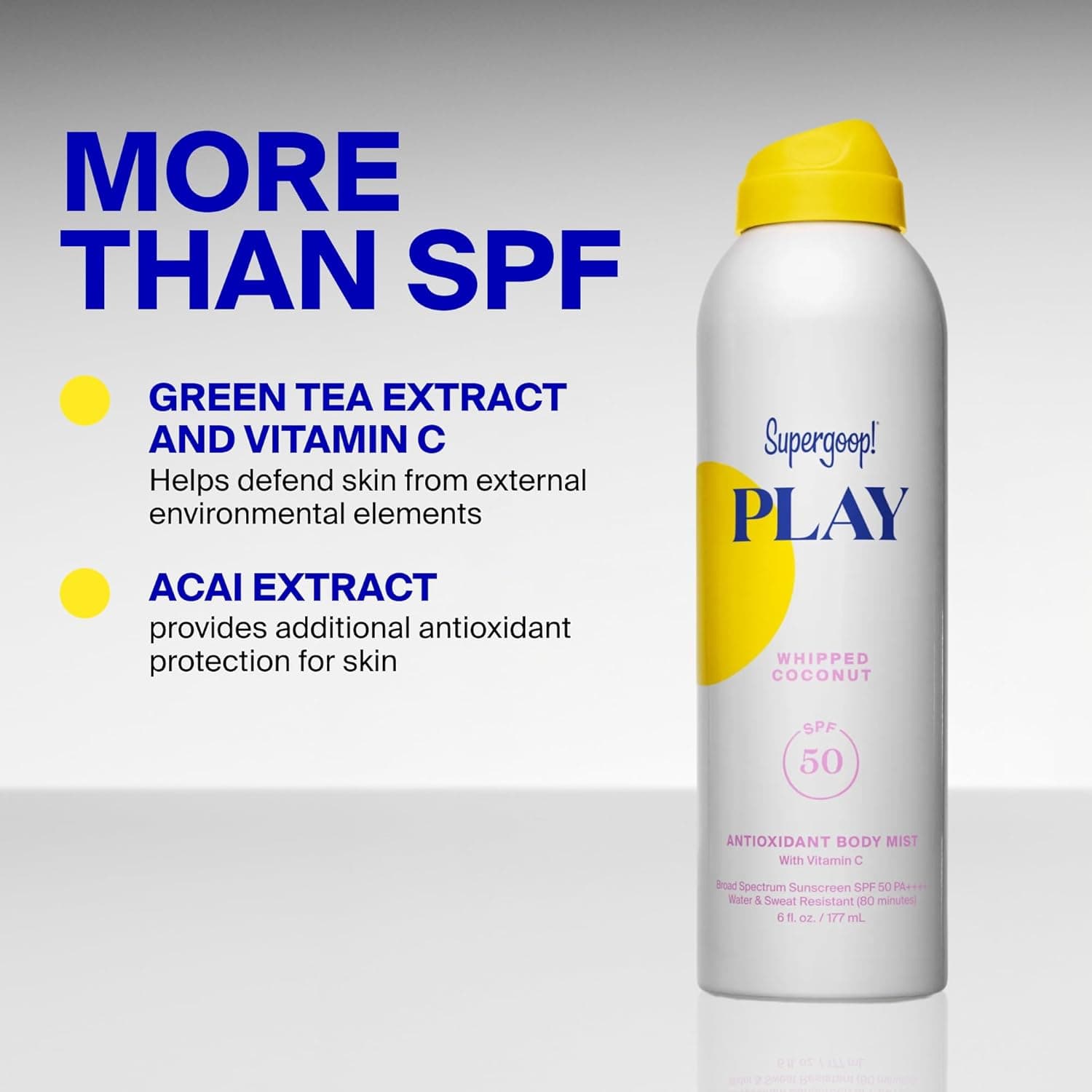 Supergoop! PLAY Antioxidant Body Mist Vitamin C -SPF 50 PA++++ Broad Spectrum Sunscreen – image 7