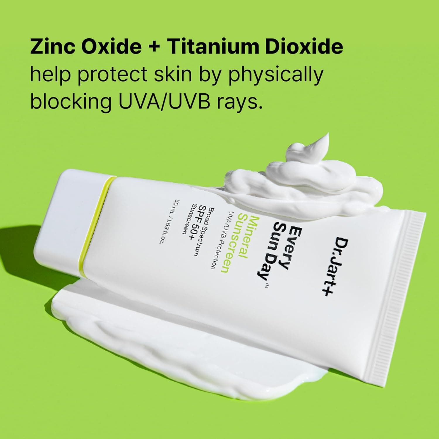 Dr.Jart+ Every Sun Day Mineral Korean Sunscreen SPF 50+ for Face with Zinc Oxide – image 3