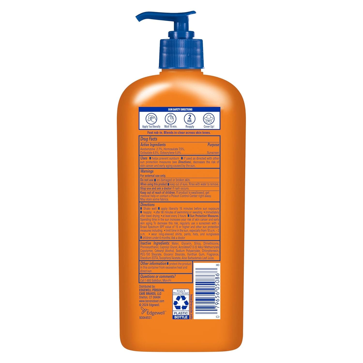 Banana Boat Sport Ultra SPF 50 Sunscreen Lotion, 12oz – image 3