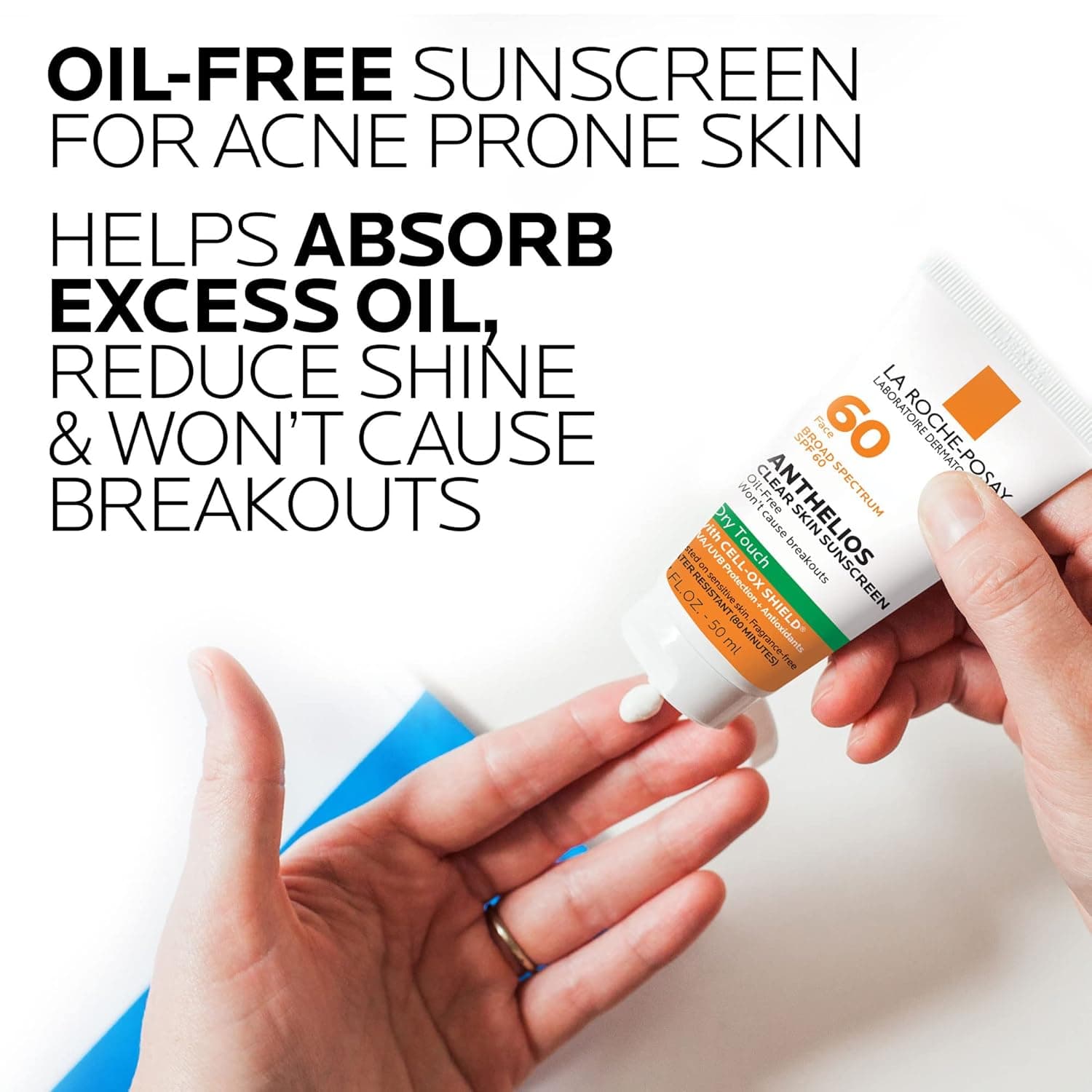 La Roche-Posay Anthelios Clear Skin Sunscreen Dry Touch SPF 60 – image 3