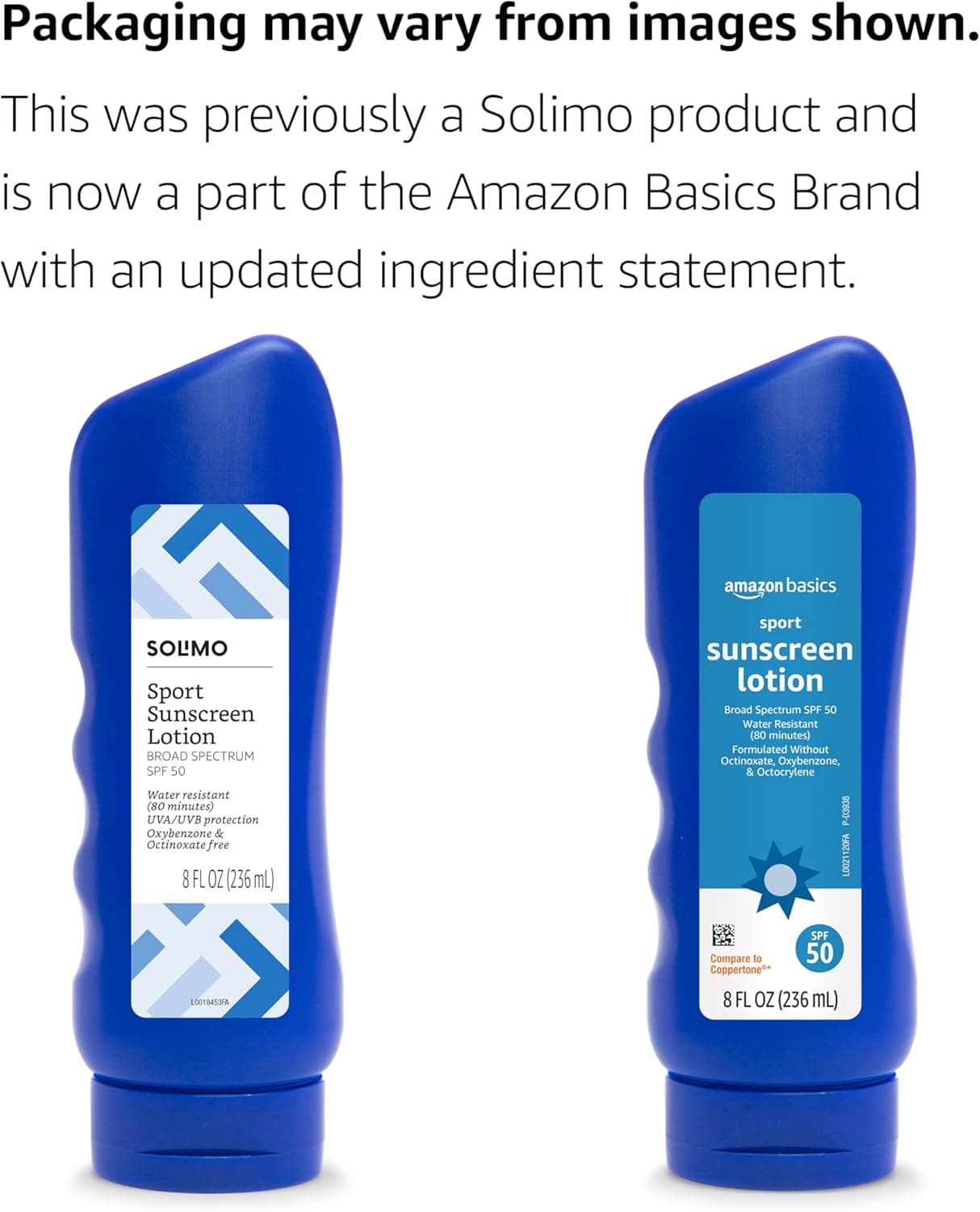 Amazon Basics Sport Sunscreen Lotion SPF 50 – image 2