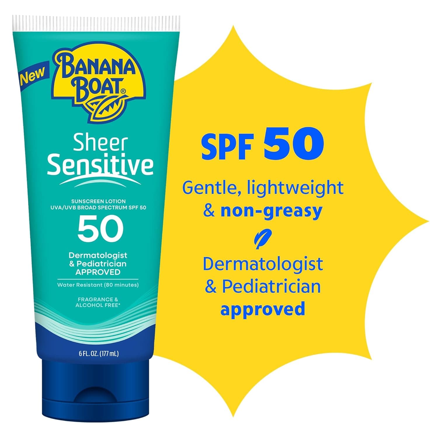 Banana Boat Sheer Sensitive Body Lotion – image 3