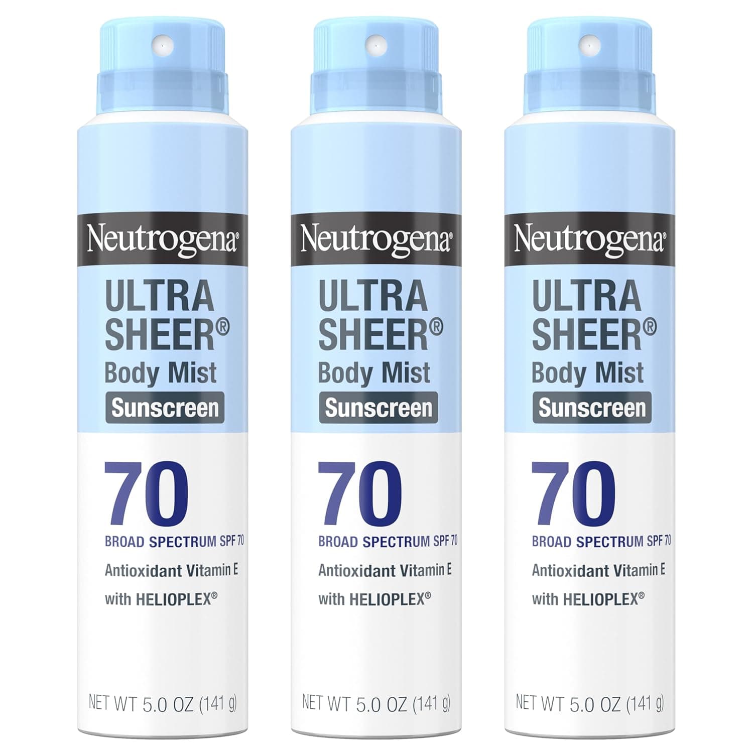Neutrogena Ultra Sheer Body Mist Sunscreen Spray