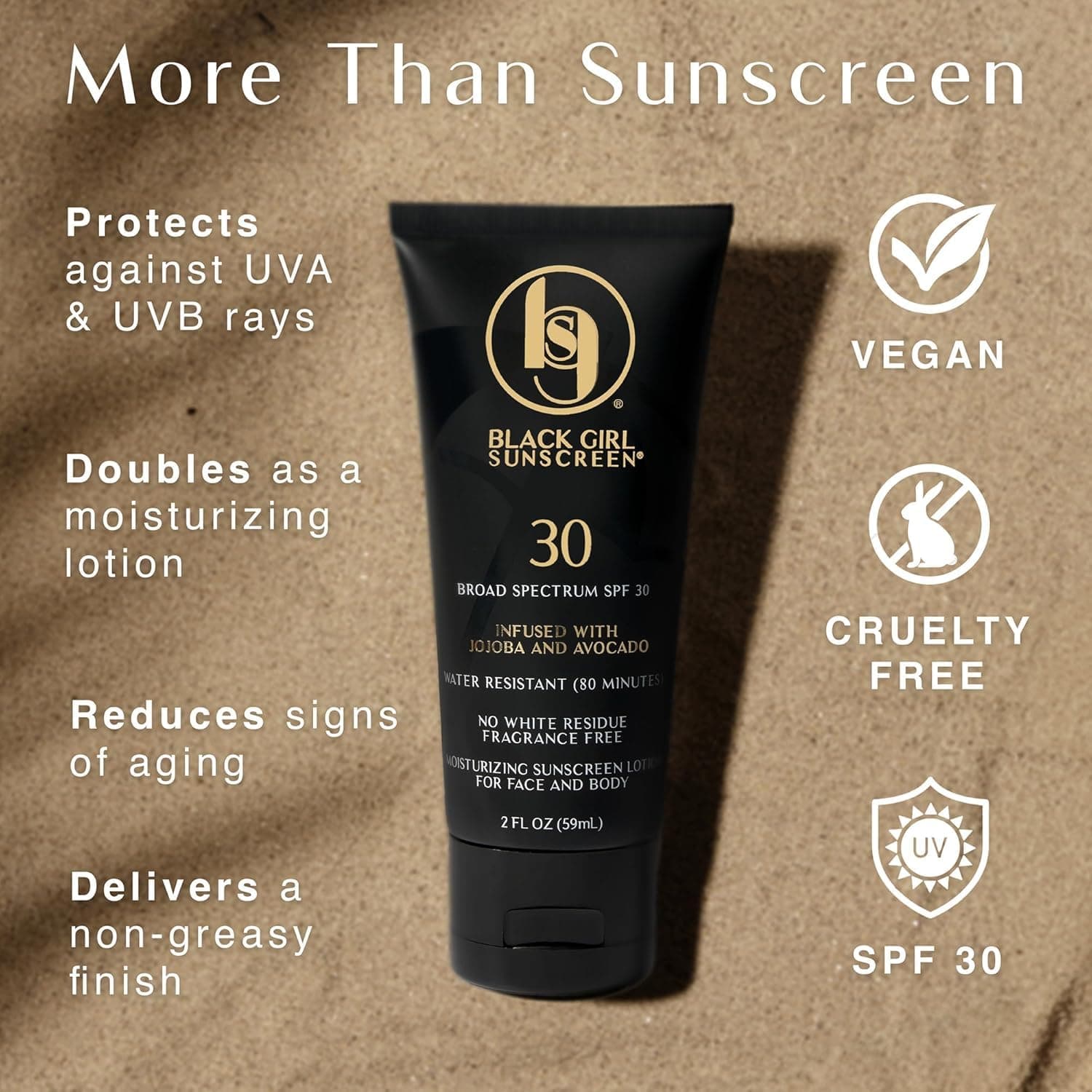 Black Girl Sunscreen SPF 30 for the Face & Body – image 3