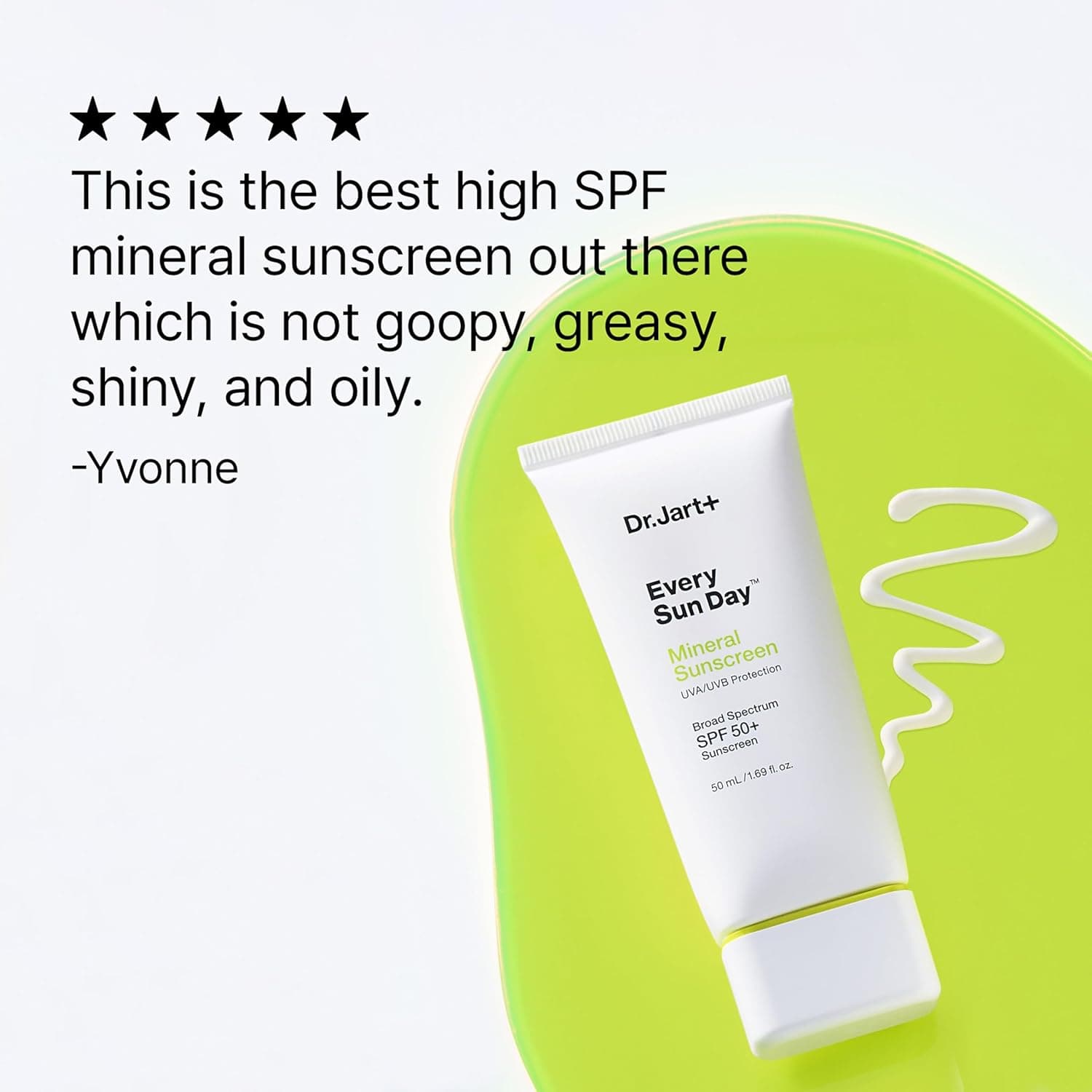 Dr.Jart+ Every Sun Day Mineral Korean Sunscreen SPF 50+ for Face with Zinc Oxide – image 7