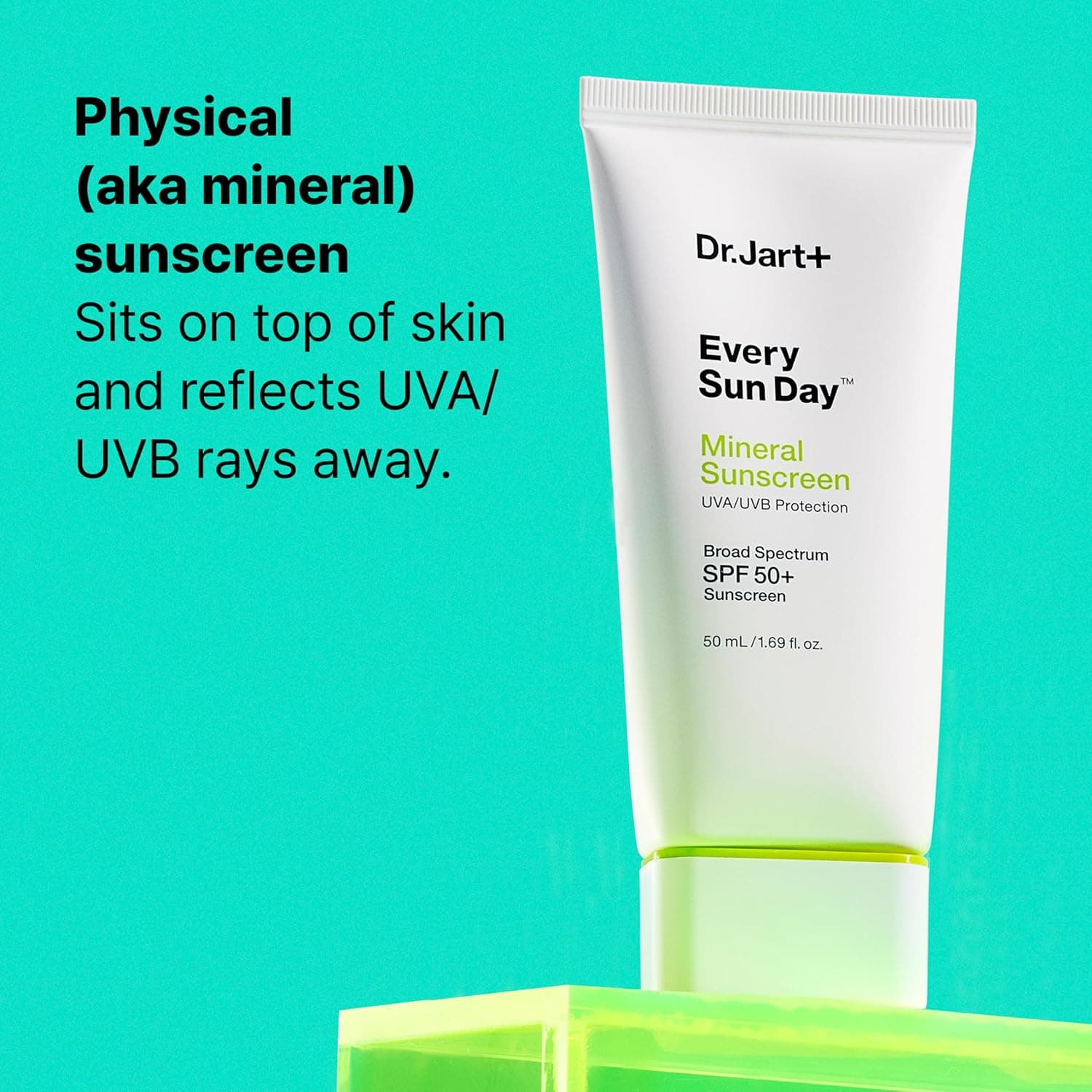 Dr.Jart+ Every Sun Day Mineral Korean Sunscreen SPF 50+ for Face with Zinc Oxide – image 4