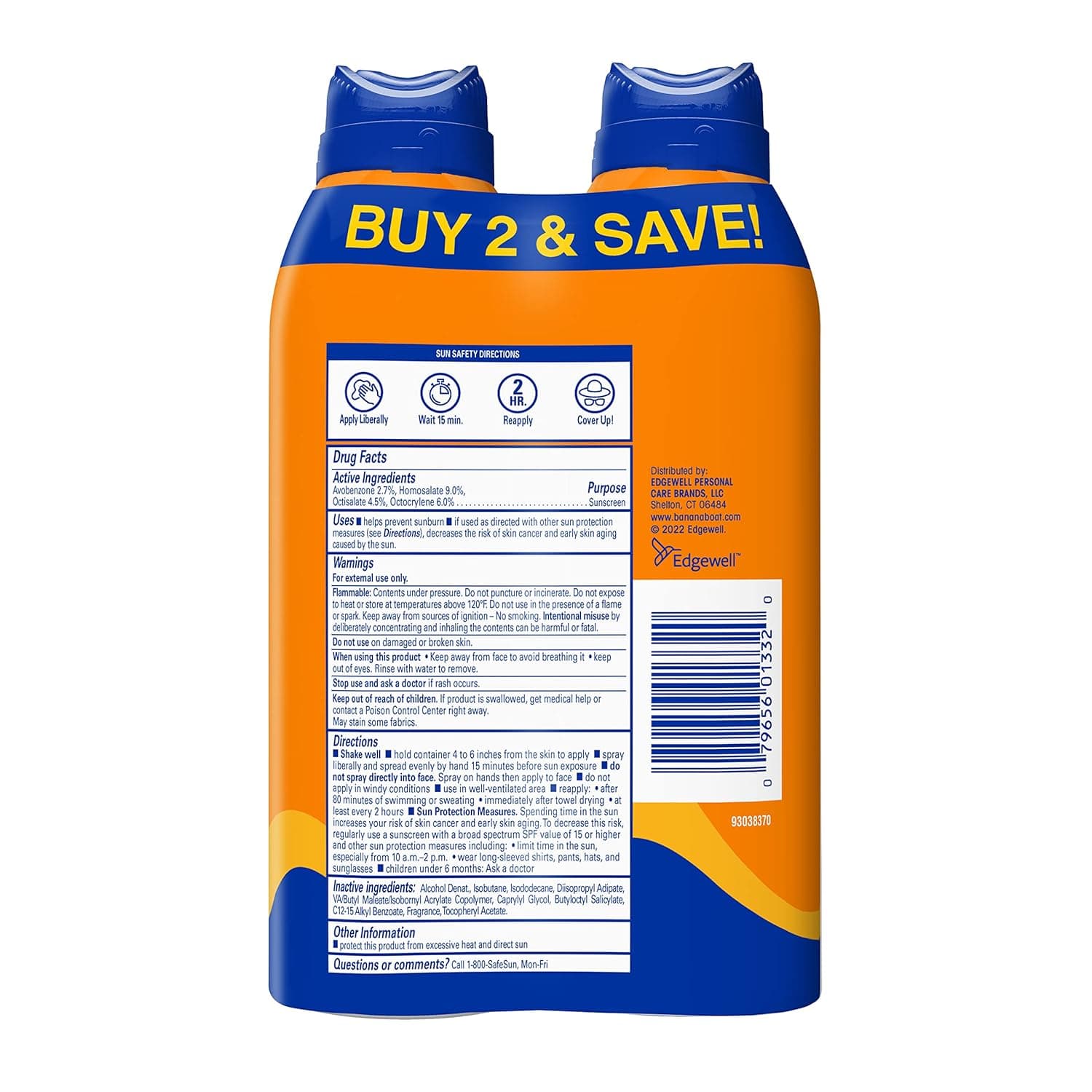 Banana Boat Sport Ultra SPF 50 Sunscreen Spray – image 12