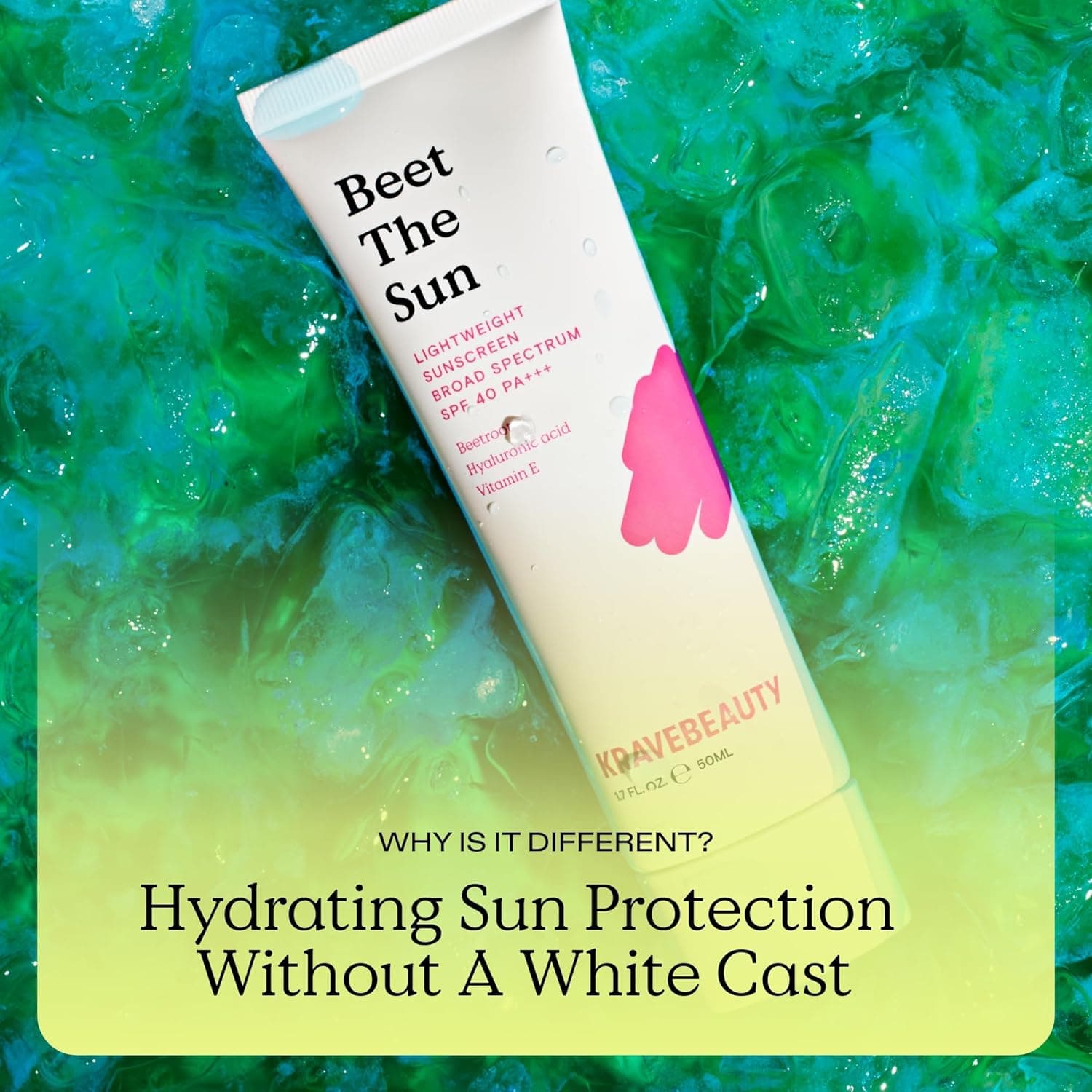 KraveBeauty Beet The Sun Lightweight Sunscreen SPF 40 PA+++ – image 6